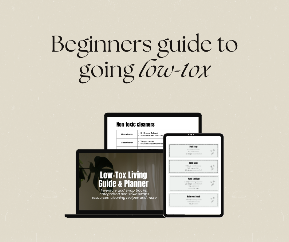 Non-Toxic Living Starter Kit